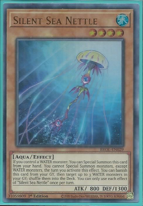BROL-EN029 Silent Sea Nettle – Ultra Rare