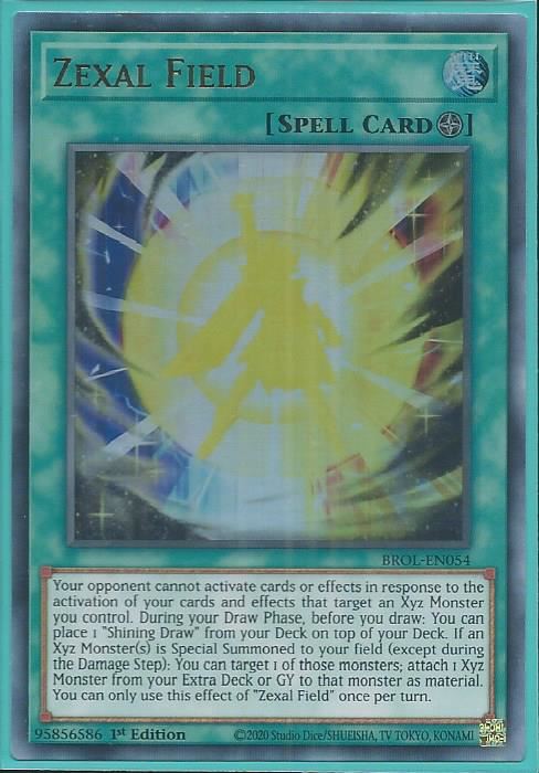 BROL-EN054 Zexal Field – Ultra Rare