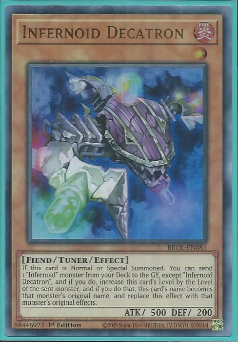 BROL-EN081 Infernoid Decatron – Ultra Rare