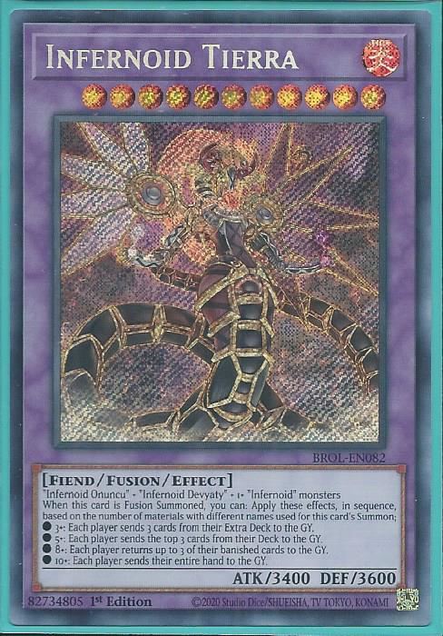 BROL-EN082 Infernoid Tierra – Secret Rare|