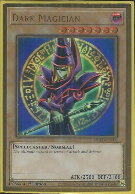 MGED-EN002 Dark Magician – Premium Gold Rare |