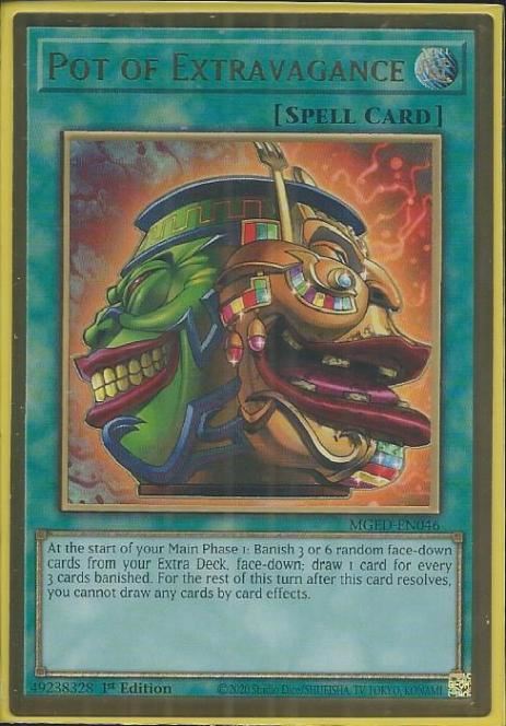 MGED-EN046 Pot of Extravagance – Premium Gold Rare