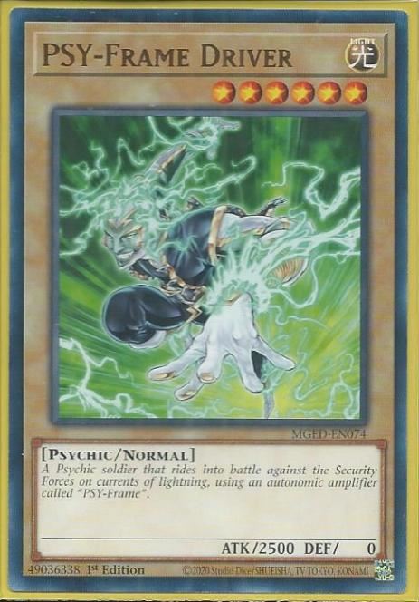MGED-EN074 PSY-Frame Driver – Rare