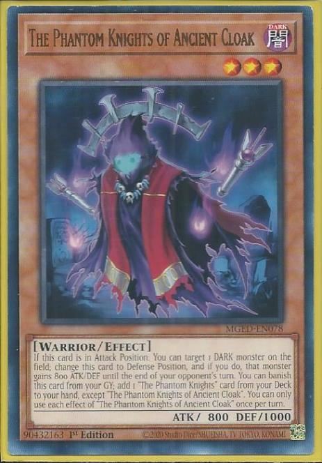 MGED-EN078 The Phantom Knights of Ancient Cloak – Rare