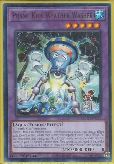 MGED-EN112 Prank-Kids Weather Washer – Rare