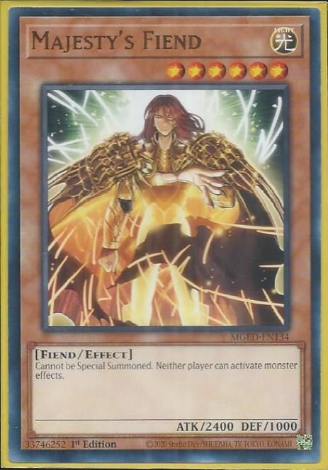 MGED-EN134 Majesty’s Fiend – Rare