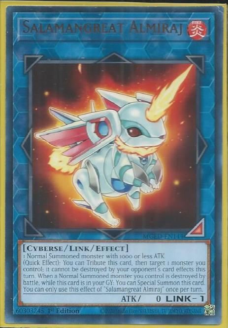 MGED-EN144 Salamangreat Almiraj – Rare