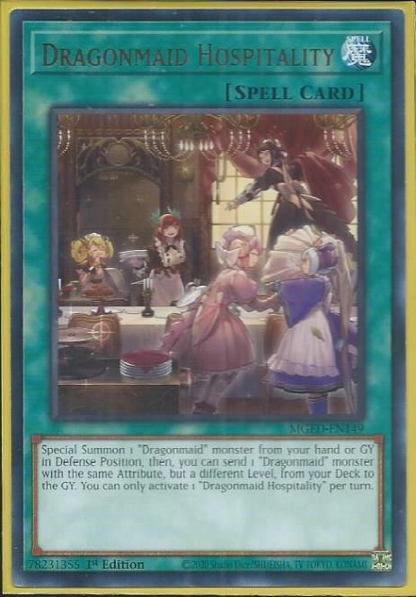 MGED-EN149 Dragonmaid Hospitality – Rare