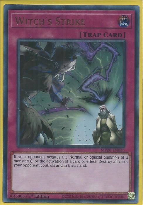 2tvni MP20-EN035 Witch's Strike - Ultra Rare
