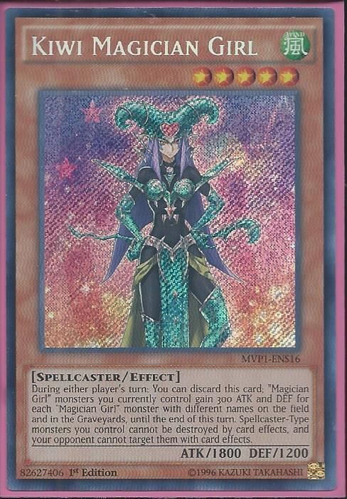 2tvni MVP1-ENS16 Kiwi Magician Girl – Secret Rare