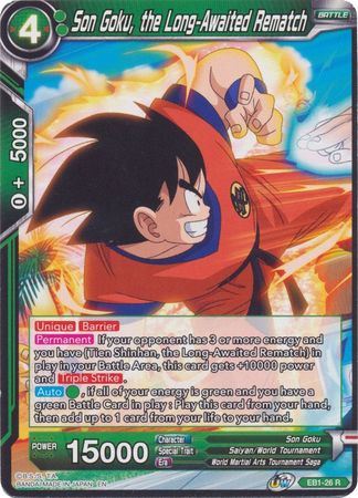 EB1-26 - Son Goku, the Long-Awaited Rematch - Rare