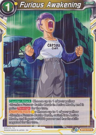 BT13-117 - Furious Awakening - Common