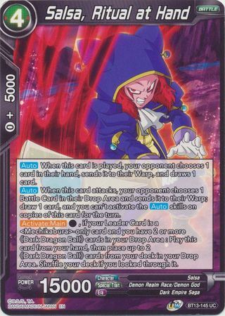 BT13-145 - Salsa, Ritual at Hand - Uncommon