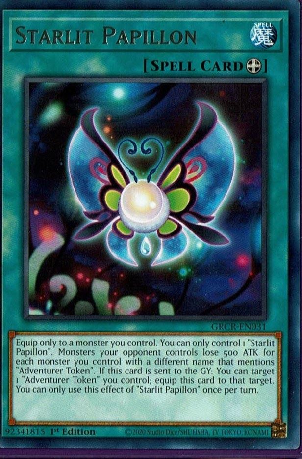 GRCR-EN031 Starlit Papillon – Rare