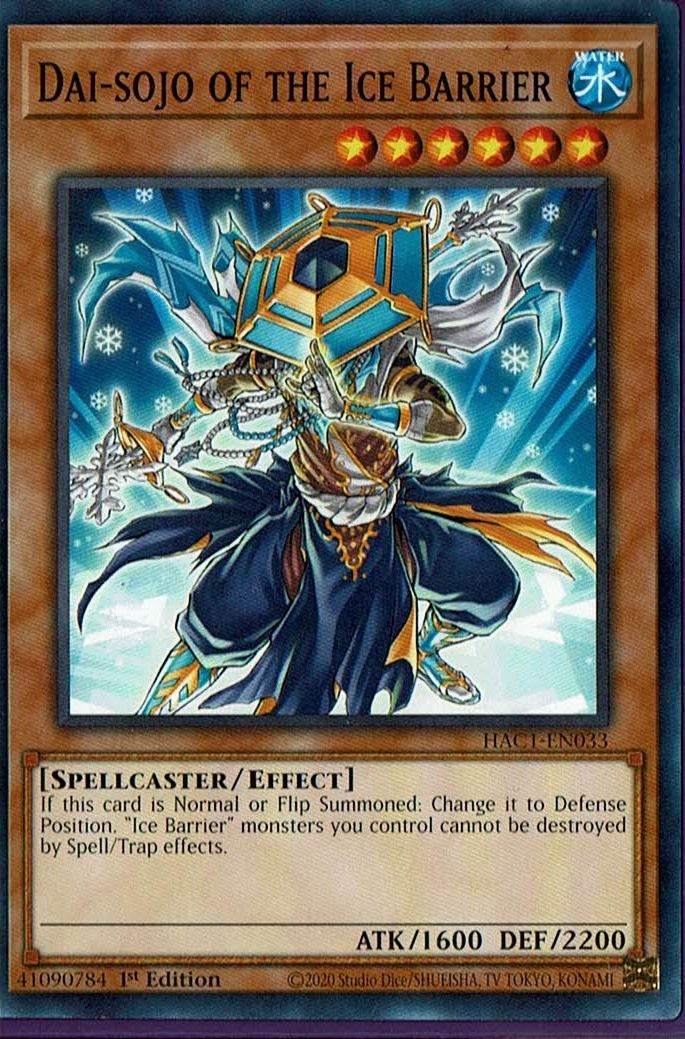 HAC1-EN033 Dai-sojo of the Ice Barrier – Common