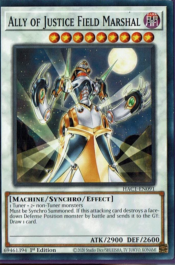 HAC1-EN091 Ally of Justice Field Marshall – Common