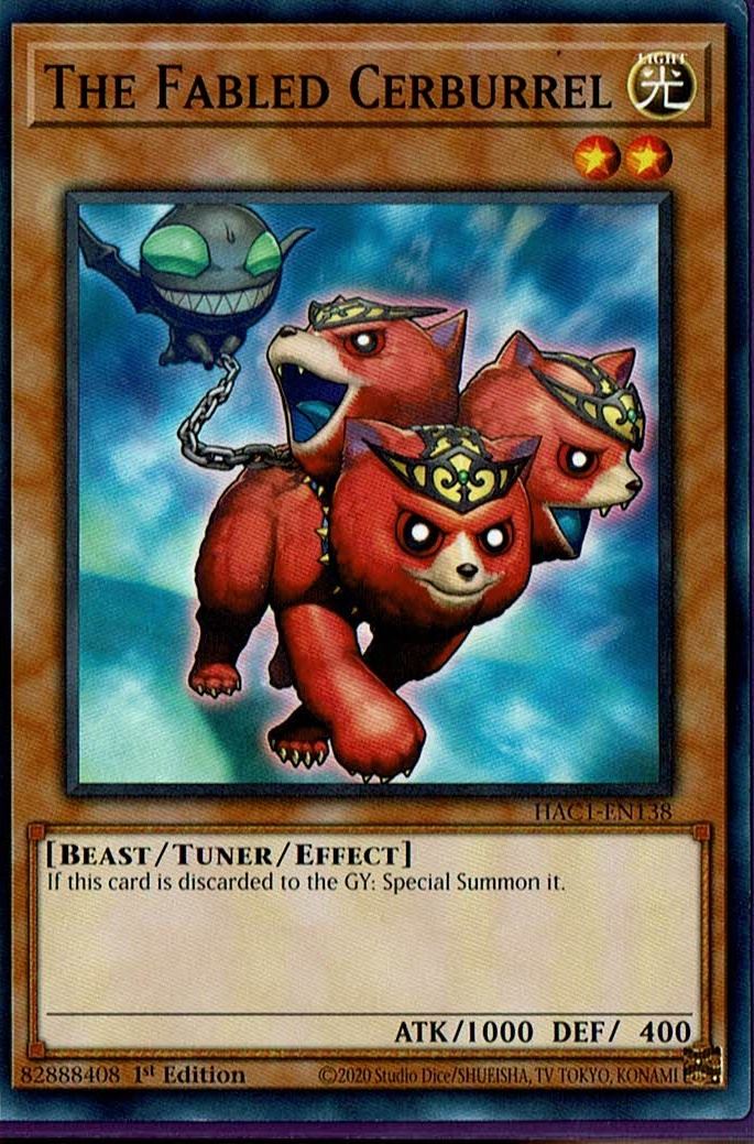 HAC1-EN138 The Fabled Cerburrel – Common