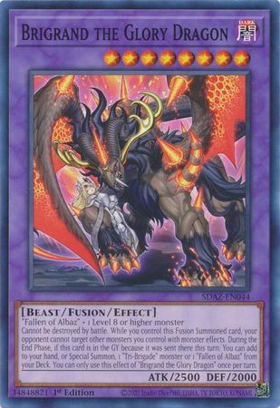 SDAZ-EN044 - Brigrand the Glory Dragon - Common