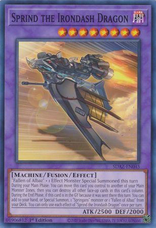 SDAZ-EN045 - Sprind the Irondash Dragon - Common