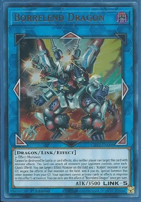 GFP2-EN006 Borrelend Dragon - Ultra Rare – Ultra Rare |