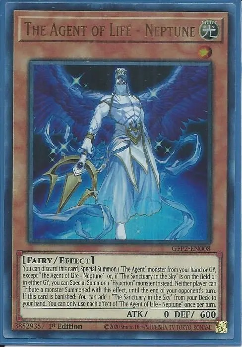 GFP2-EN008 The Agent of Life – Neptune – Ultra Rare |
