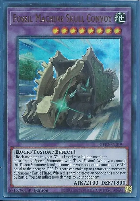 GFP2-EN019 Fossil Machine Skull Convoy – Ultra Rare