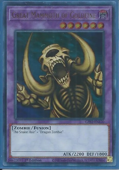 GFP2-EN120 Great Mammoth of Goldfine – Ultra Rare