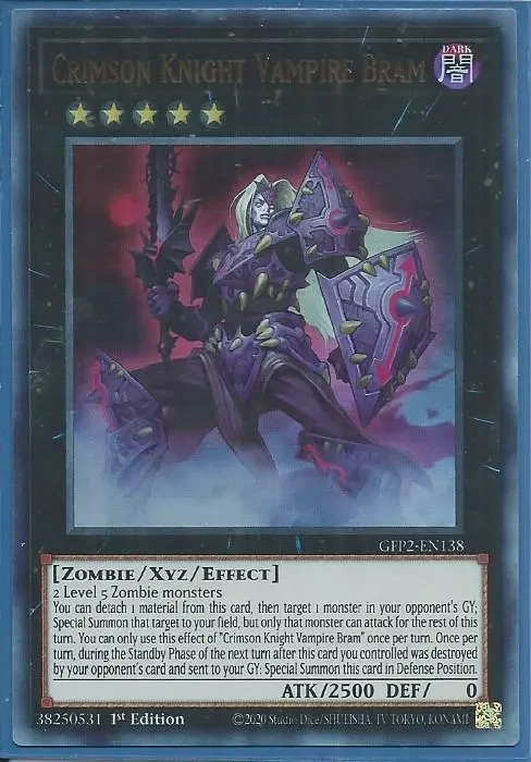 GFP2-EN138 Crimson Knight Vampire Bram – Ultra Rare