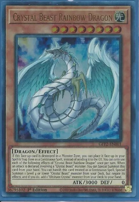 GFP2-EN001 Crystal Beast Rainbow Dragon – Ultra Rare|
