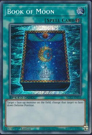 SGX1-ENI15 - Book of Moon - Secret Rare (Near mint)