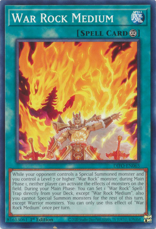 DIFO-EN065 - War Rock Medium - Common