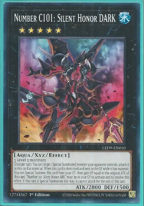 LED9-EN010 Number C101 Silent Honor DARK – Common