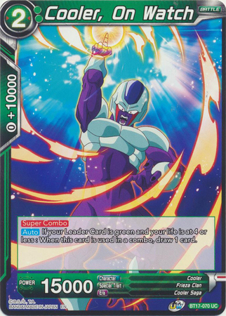 BT17-070 - Cooler, On Watch - Uncommon