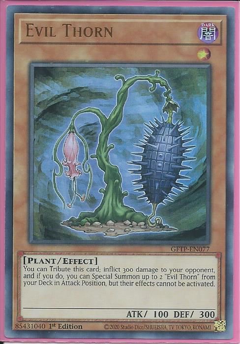 kuba GFTP-EN077 Evil Thorn – Ultra Rare