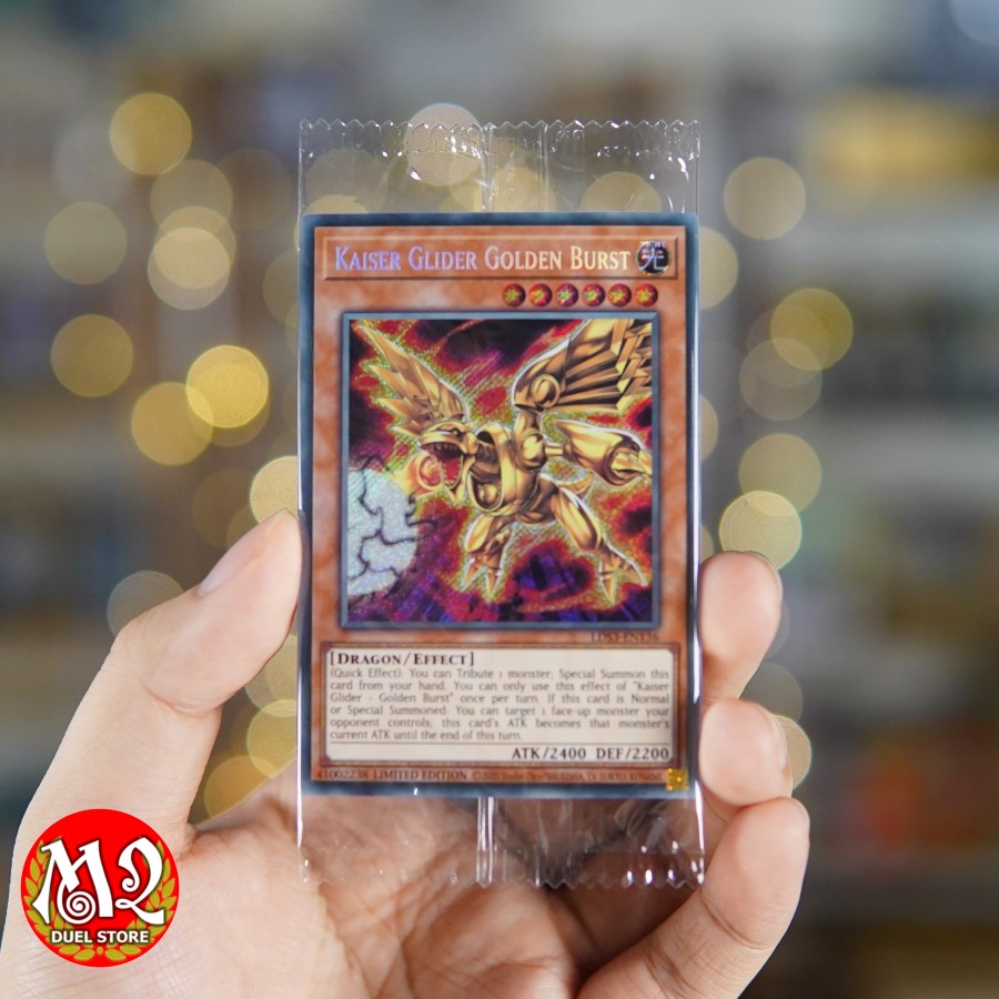 LDS3-EN136 Kaiser Glider Golden Burst – Secret Rare