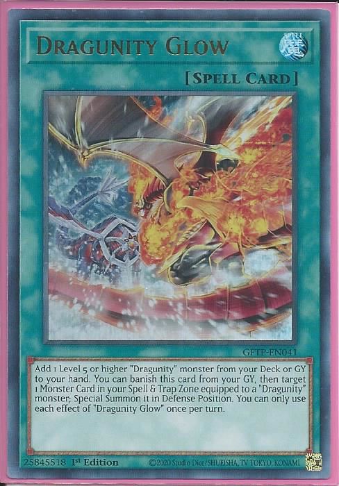 kabu GFTP-EN041 Dragunity Glow – Ultra Rare