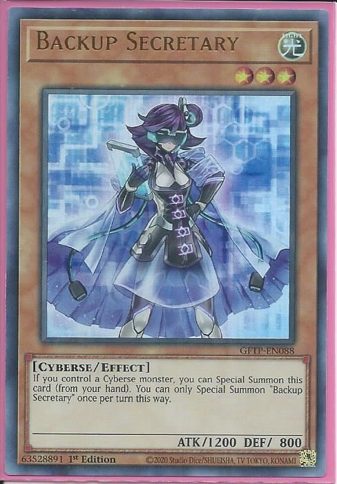 kabu GFTP-EN088 Backup Secretary – Ultra Rare