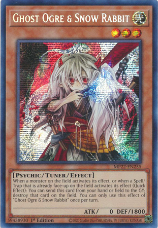 MP22-EN255 - Ghost Ogre & Snow Rabbit - Prismatic Secret Rare |