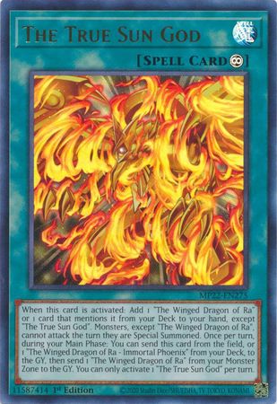 MP22-EN275 - The True Sun God - Ultra Rare