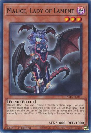 TAMA-EN051 - Malice, Lady of Lament - Rare