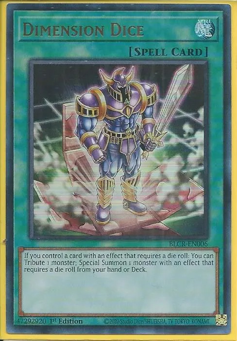 BLCR-EN006 Dimension Dice – Ultra Rare