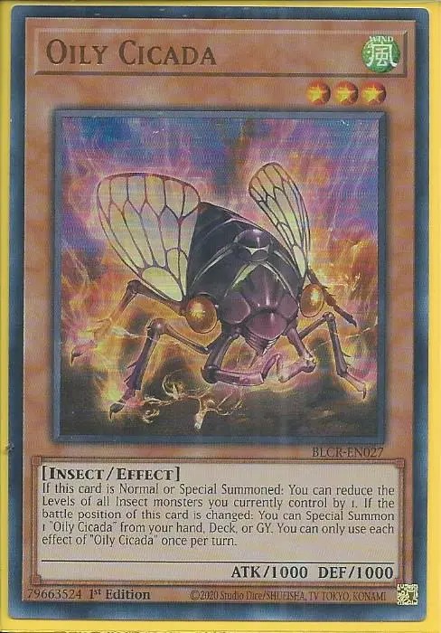 BLCR-EN027 Oily Cicada – Ultra Rare