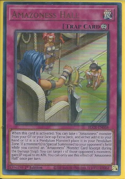 BLCR-EN038 Amazoness Hall – Ultra Rare