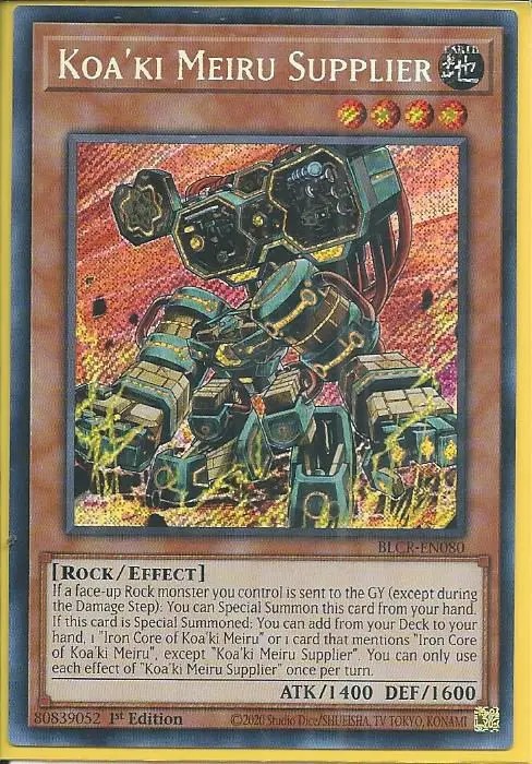 BLCR-EN080 Koa’ki Meiru Supplier – Secret Rare