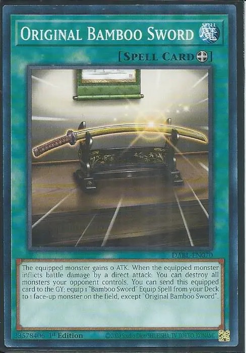 DABL-EN070 Original Bamboo Sword – Common