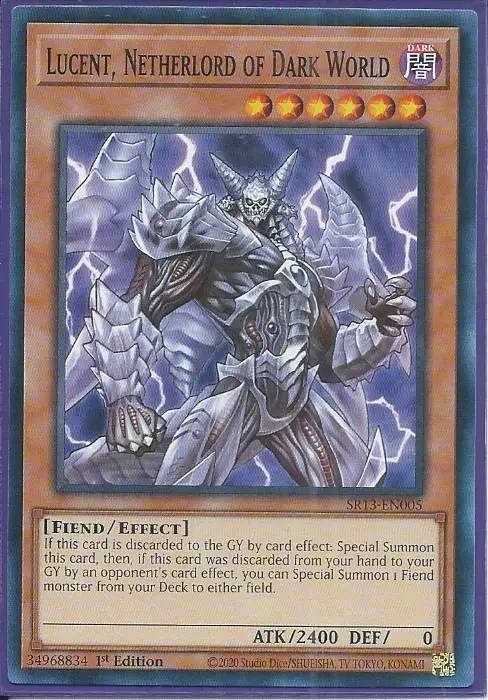 SR13-EN005 Lucent, Netherlord of Dark World – Common
