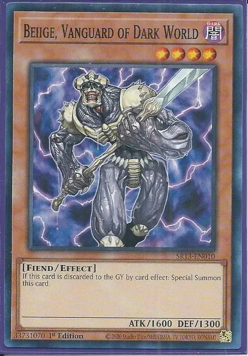 SR13-EN010 Beiige, Vanguard of Dark World – Common