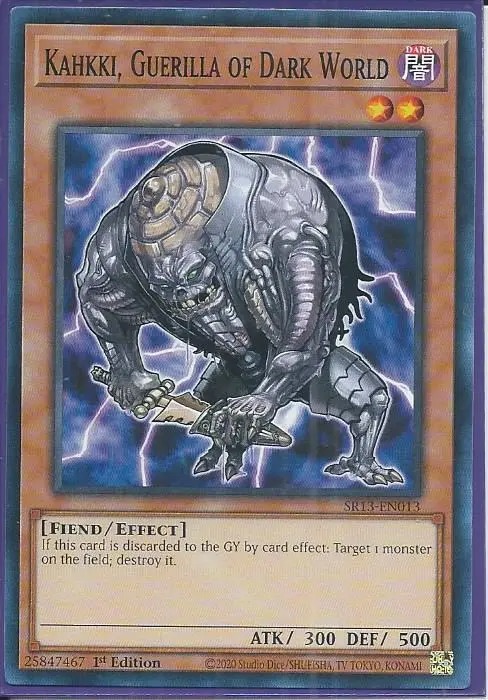 SR13-EN013 Kahkki, Guerilla of Dark World – Common