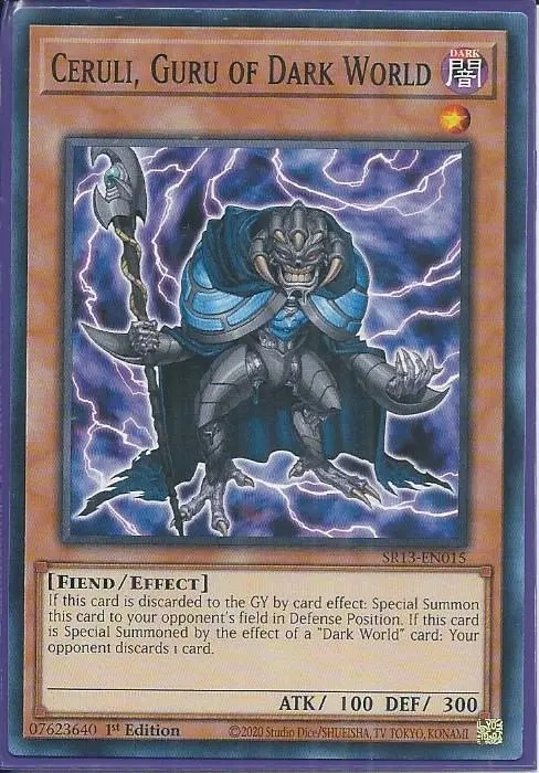 SR13-EN015 Ceruli, Guru of Dark World – Common