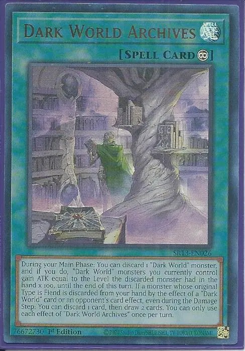 SR13-EN026 Dark World Archives – Ultra Rare